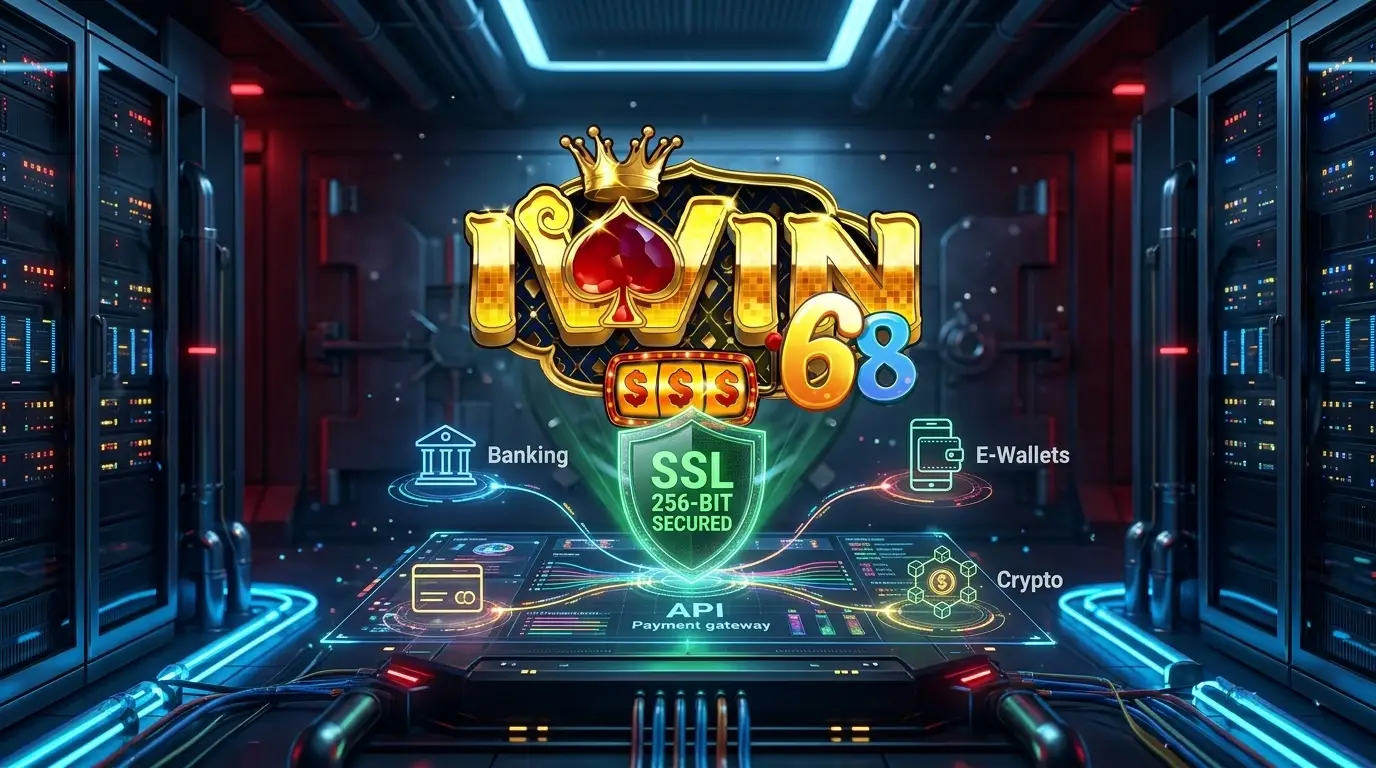 Hệ thống cổng thanh toán nạp tiền IWIN tự động qua API được bảo vệ bằng công nghệ mã hóa SSL 256-bit