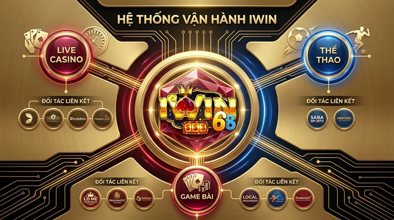 Hệ thống giải trí IWIN đa dạng
